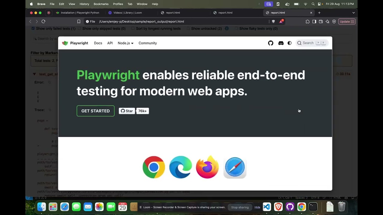 No More “How to Generate Pytest HTML Reports” — With Screenshots & Playwright (pytest-html-plus)