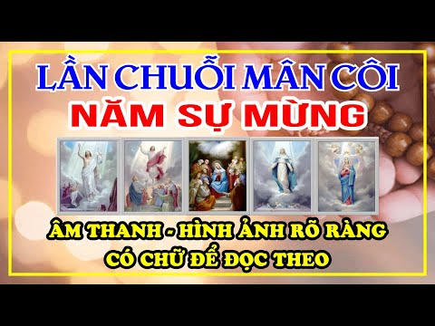 NĂM SỰ MỪNG - CÁCH ĐỌC KINH MÂN CÔI - NGẮM NĂM SỰ MỪNG - CÓ LỜI KINH ĐỂ ĐỌC THEO