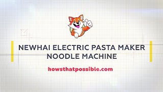 Automatic Pasta Maker Machine