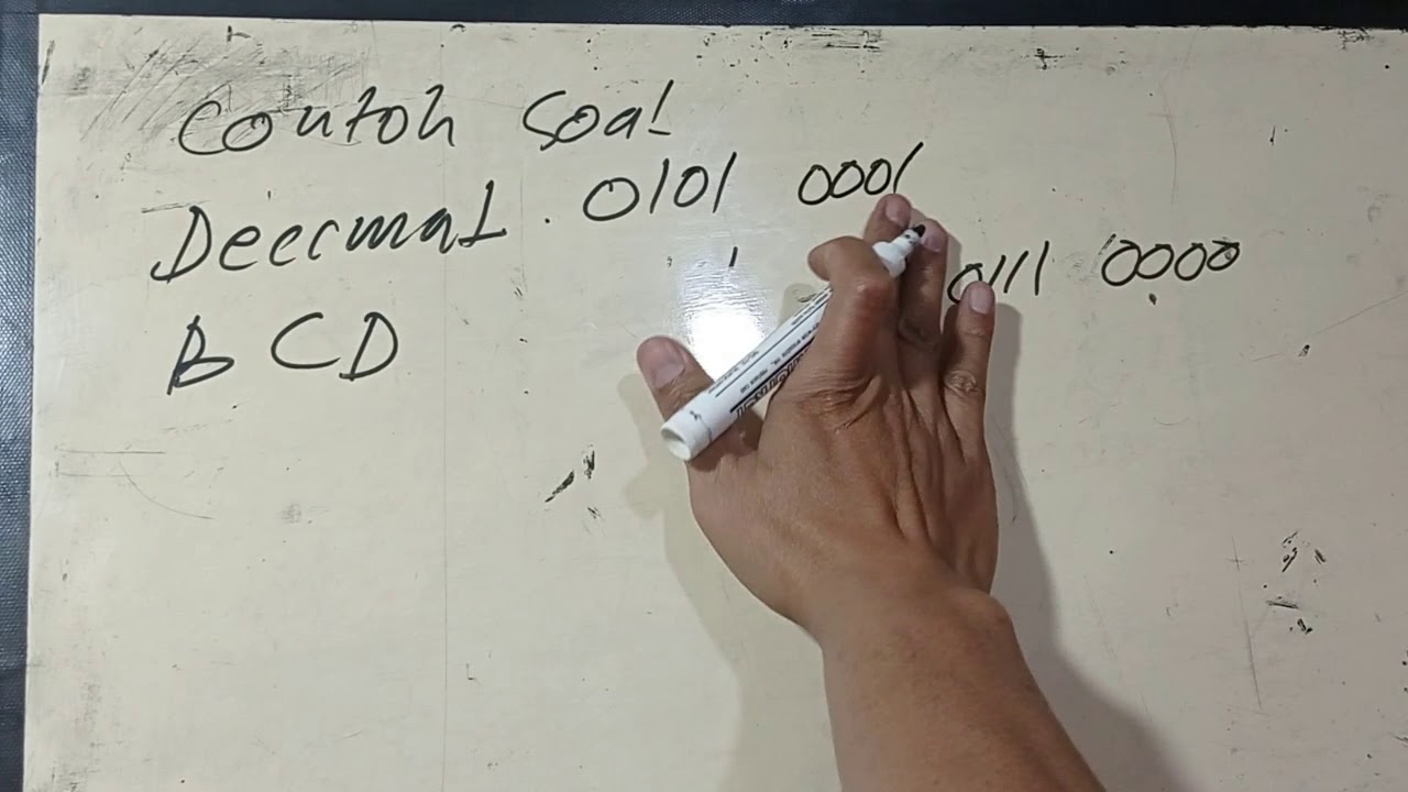 Sistem Bilangan Coded Decimal dan Binary Coded Hexadecimal