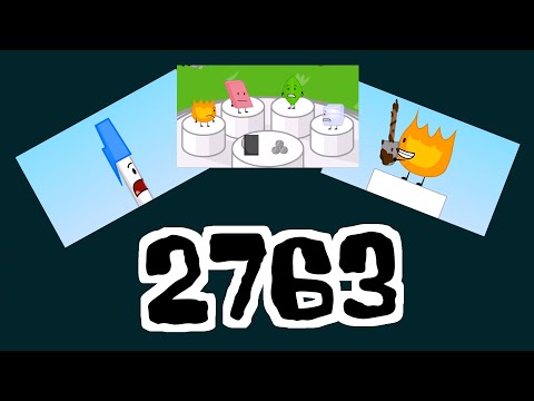 Ranking BFDI Episodes Based on the 2763rd Frame