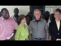 George W. Bush Visits Africa to Support Efforts to Fight Cancer