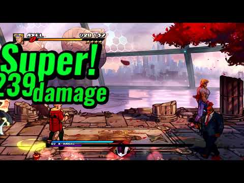 Streets of Rage 4: S-Rank Boss Rush with SOR2 Axel
