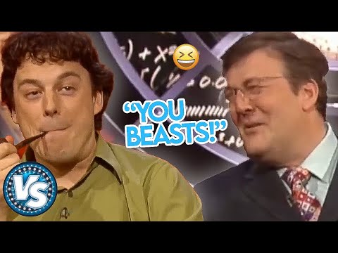 "You BEASTS!" Making Fun Of Stephen Fry On Qi!