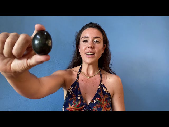 Vídeo relacionado con Huevo Obsidiana pulido Natural, Cristal Pulido con Propiedades Energéticas, esfera pulida, piedra Obsidiana pulida, huevo piedra cristal (Obsidiana)