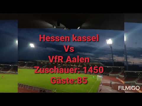 Hessen Kassel - VfR Aalen Impressionen