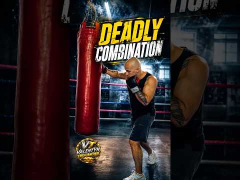 Deadly Boxing Combo. #boxing #mma #martialarts #boxingtraining #fighter