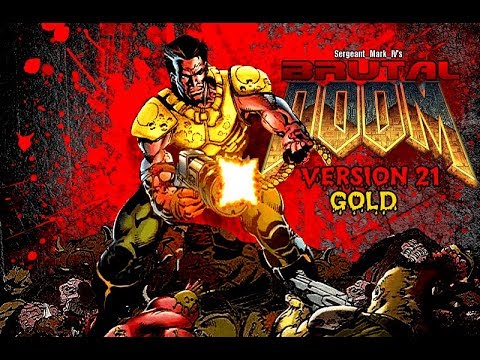 Brutal Doom v21 Gold (PC) - Gameplay + Download Link!