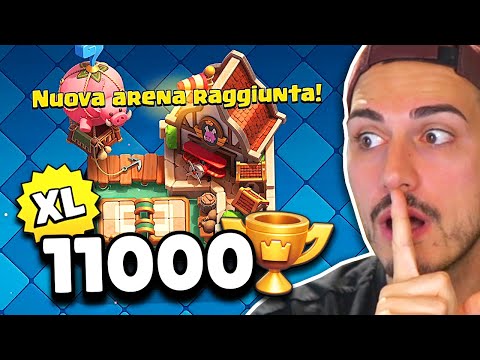 il DEMONE di TERNI... FINALMENTE 11000 COPPE! 😈 Clash Royale ITA
