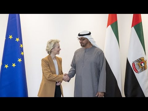 رئيس الإمارات يبحث مع رئيسة المفوضية الأوروبية أهمية دفع جهود العمل المناخي