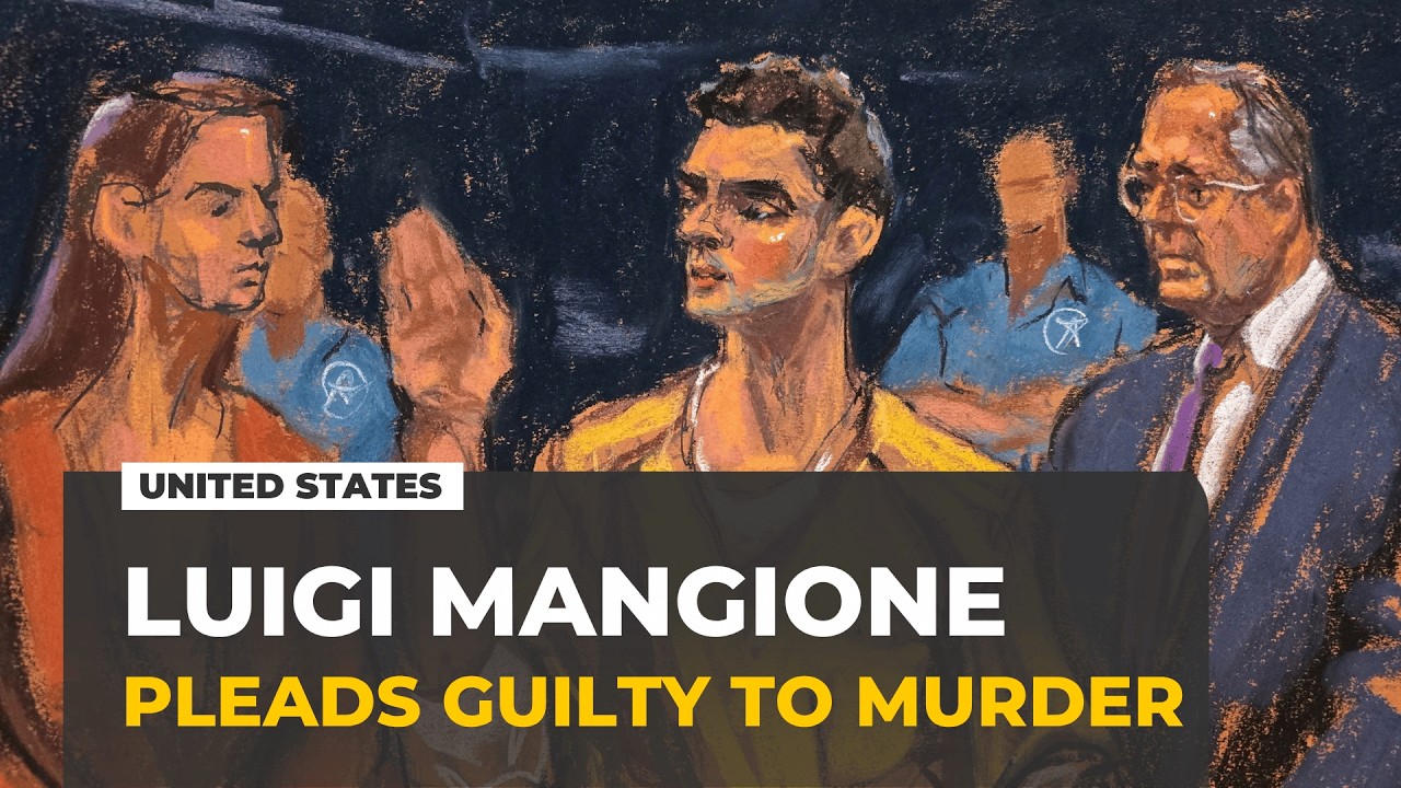 Luigi Mangione pleads guilty to killing UnitedHealthcare CEO