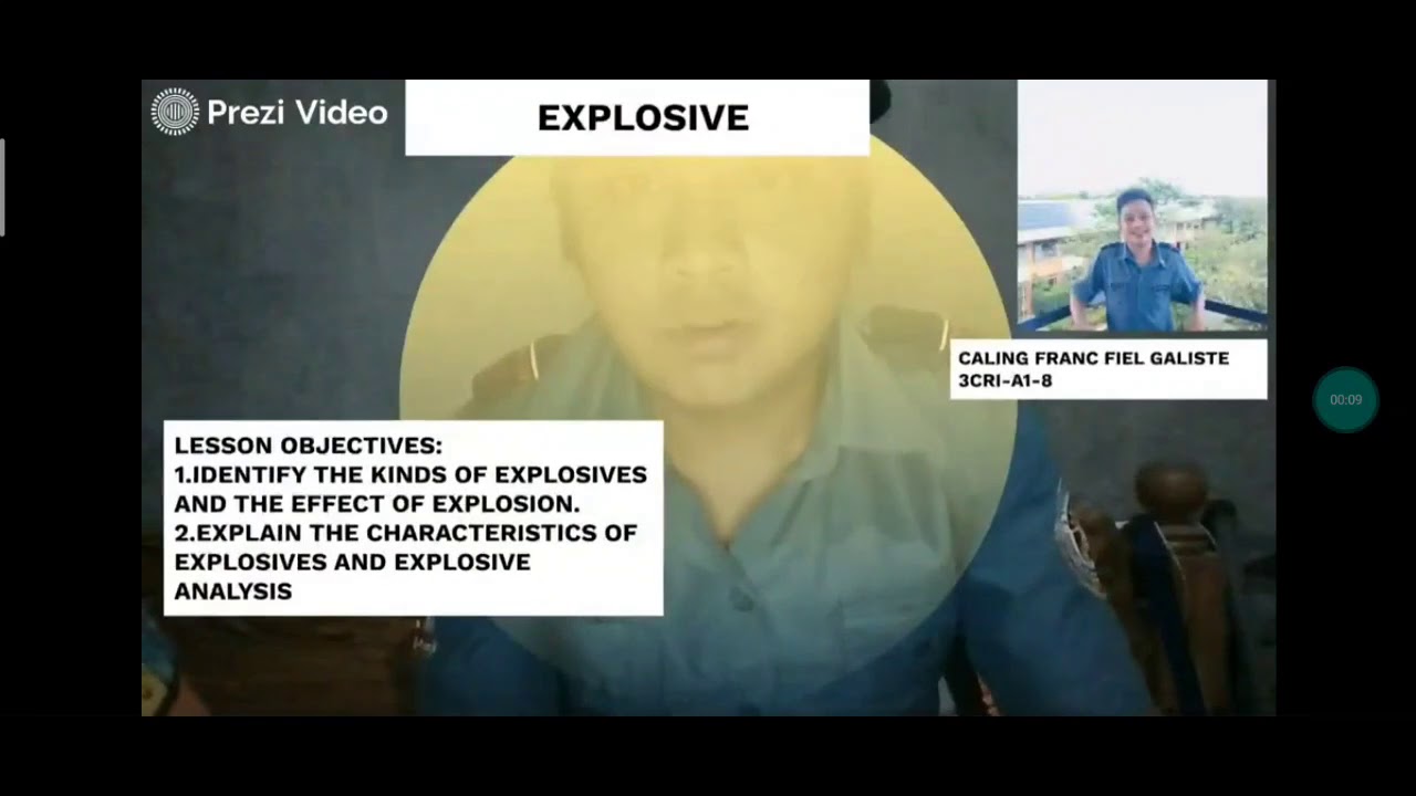 EXPLOSIVES - FORENSIC CHEMISTRY AND TOXICOLOGY