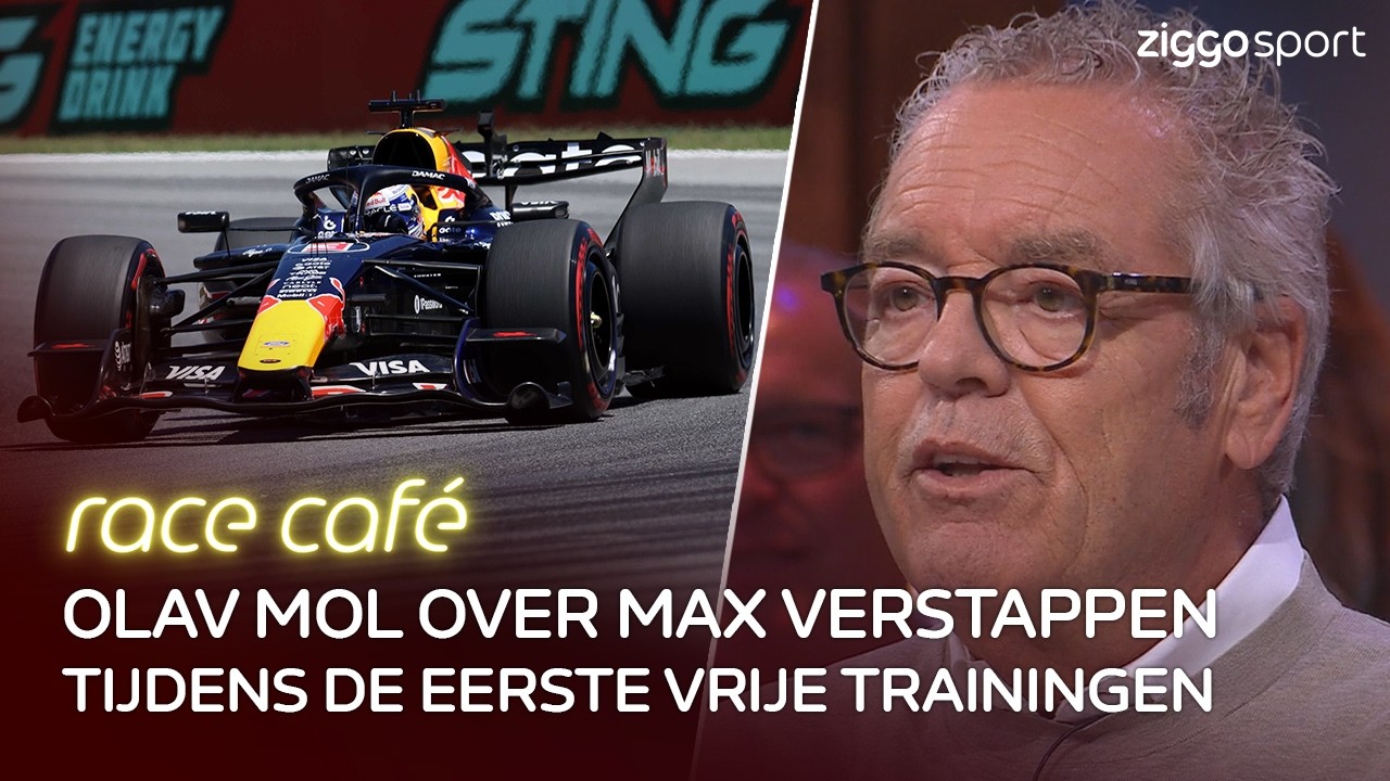Mol: 'Verstappen wil nog niet laten zien hoe snel hij is op de vrijdag.' 🗣️| Race Café 12/06/2026