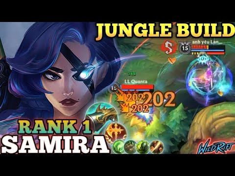 SAMIRA 20 KILLS + QUADRA! BEST BUILD & RUNES - TOP 1 GLOBAL SAMIRA BY Anh yêu Lan Anh - WILD RIFT