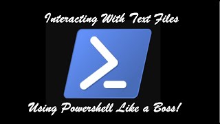 HOW TO USE POWERSHELL FOR WORKING WITH TEXT FILES | WINDOWS 11, 10, 8.1, 8. 7