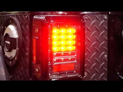 GENSSI LED Tail Lights Installation Guide For Jeep Wrangler JK 2007-2015