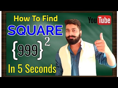 Shortcut to find Square of any number || maths, reasoning tricks,IBPS,SBI,RAILWAY,POLICE,REET,PO,SSC Video