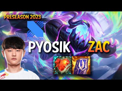 DRX Pyosik ZAC vs HECARIM Jungle - KR Ranked
