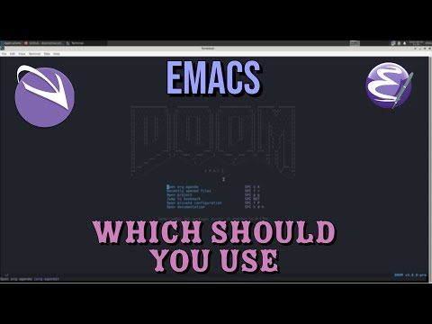 Emacs - Choose the right distribution