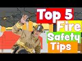 Educational Videos For Toddlers Tommy Flames Top 5 Fire Safety Tips Fire Safety For Kids