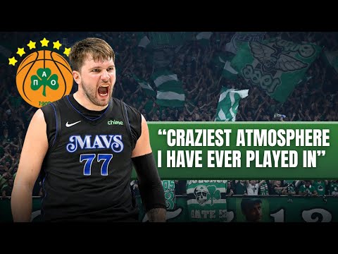 Luka Doncic on the craziest environment he has played:"EuroLeague quarterfinals vs Panathinaikos"