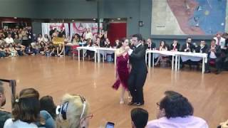 Abdullah Çitil & Dilara Öz. Pri.Portena / Orq. Color Tango. Argentine Tango Championships, Turkey