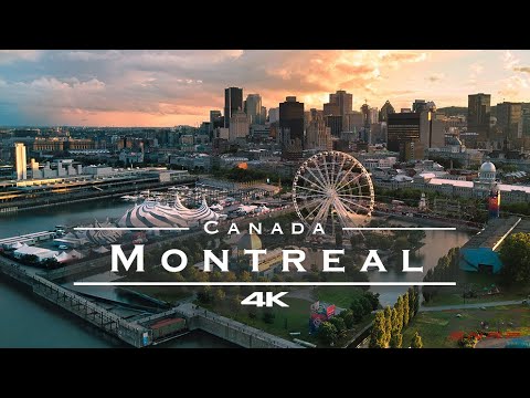 Montreal, Canada 🇨🇦 - by drone [4K]