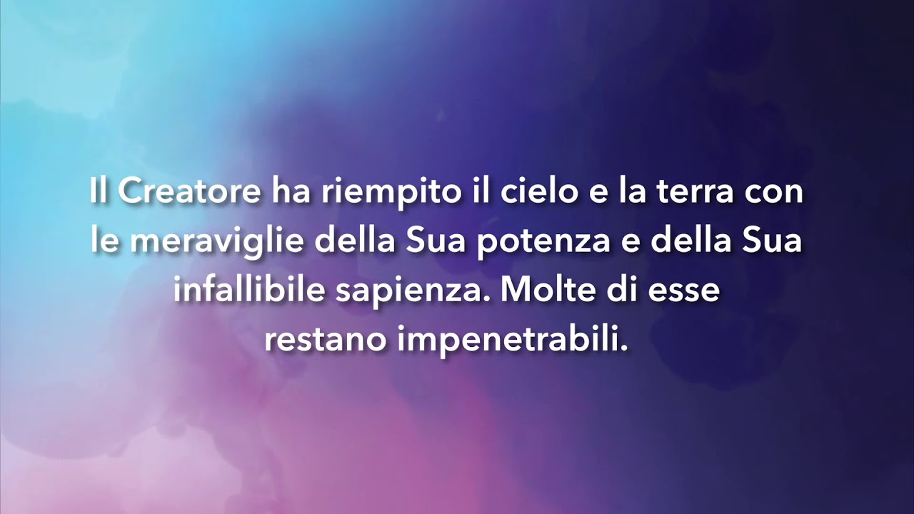 Meditazione Calendario "Parole di Vita" del 15 giugno 2019