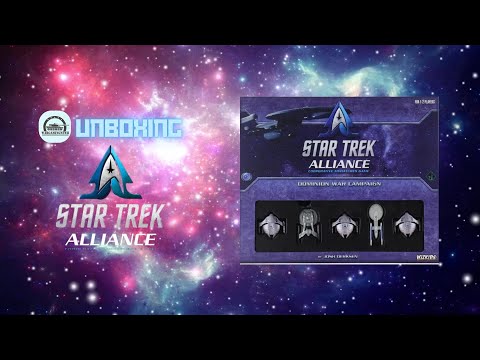 Unboxing Wizkids Games Star Trek Alliance Dominion War Campaign #unboxing