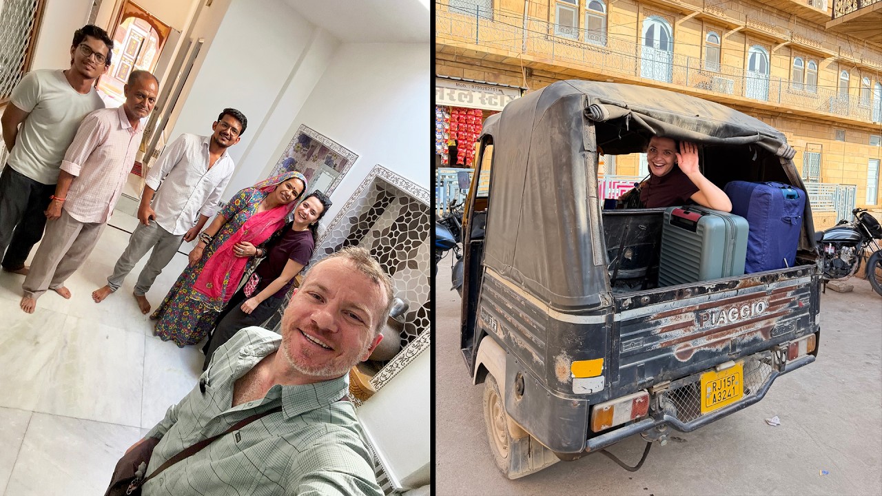 Hindistan'da Bir Eve Misafir Olduk - Jaisalmer'de Son Günümüz