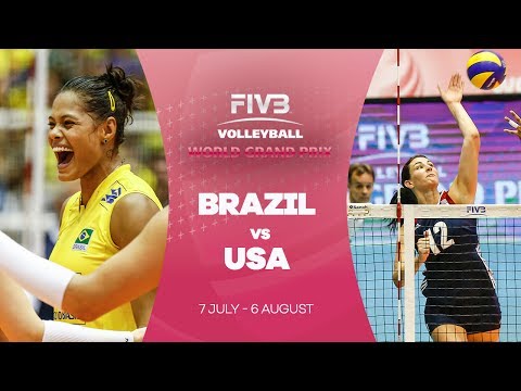 Brazil v USA highlights - FIVB World Grand Prix