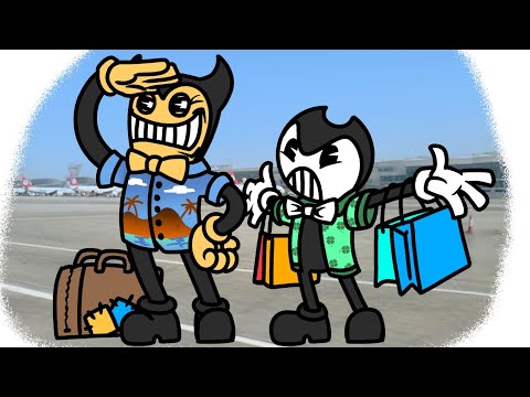 Ollie and Bendy are going on vacation⛱️☁️: #shortvideo