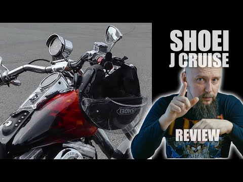 Shoei J Cruise jet helmet - long term user review. Best classic helmet... possibly