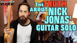 The Truth About Nick Jonas' Guitar Solo
