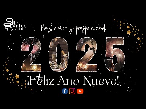 FELIZ AÑO NUEVO 2025 | CARLOSINCIO DJ | RETRO | SALSA | CUMBIA | PACHANGA | MERENGUE | LAMBADA | 90