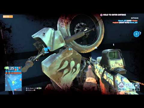 Battlefield™ Hardline Beta.  Great escape dirtbike!