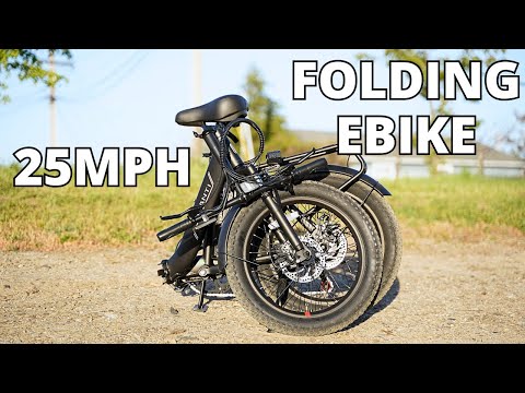 Quick and Light Folding Fat Tire Ebike