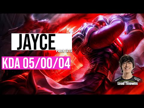 Jayce vs Tristana (MID) | LLL Tinowns | BR Challenger | 13.15