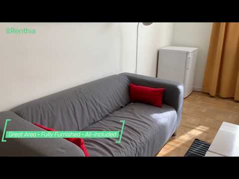 Video Tour | Fully furnished studio apartment for rent in Hägersten, Stockholm