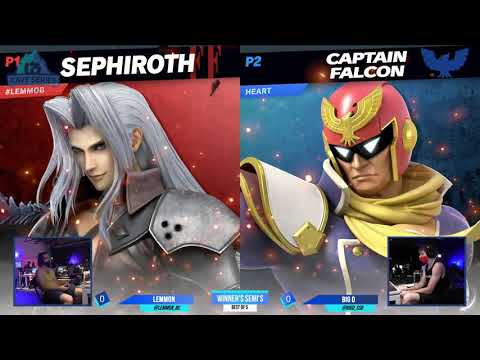 Lemmon (Sephiroth) vs BigD (Captain Falcon) | Cave Series #8 Semis