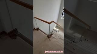 กระจกราวบันไดเท็มเปอร์นิรภัย 10 มิล