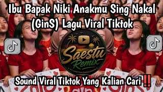 Download lagu IBU LAN BAPAK - GinS FULL BASS | IBU BAPAK NIKI ANAKMU SING NAKAL LAGU VIRAL TIKTOK 2026🔥🔥 mp3