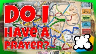 Ticket to Ride Europe 1912: Facing Off with a 500 ELO Expert
