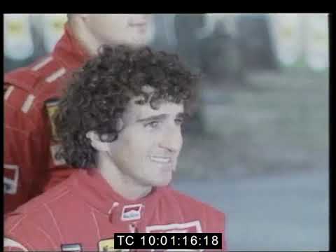 Ferrari F641 (F1-90) introduced to the Italian Press (funny)