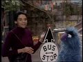 Classic Sesame Street Herry Monster At The Bus Stop 1975