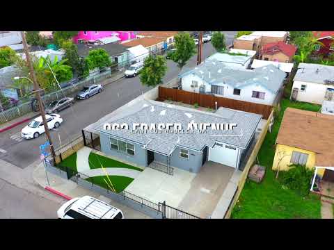 Duplex for Sale in East Los Angeles Rent one and Live in the other at 963 Fraser Ave. 90022