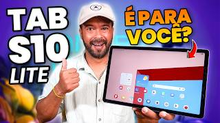 O TAB S10 LITE é o MELHOR TABLET para volta às AULAS!