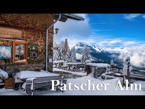 Patscher Alm - skiing day and cozy hut