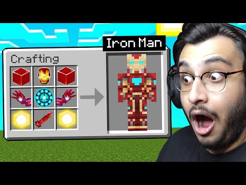 I BECAME IRON MAN IN MINECRAFT | RAWKNEE