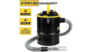 Stanley Ash Vacuum Cleaner Review: Is It Worth the Investment for Your Fireplace?